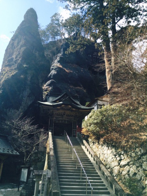 双龍門と鉾岩