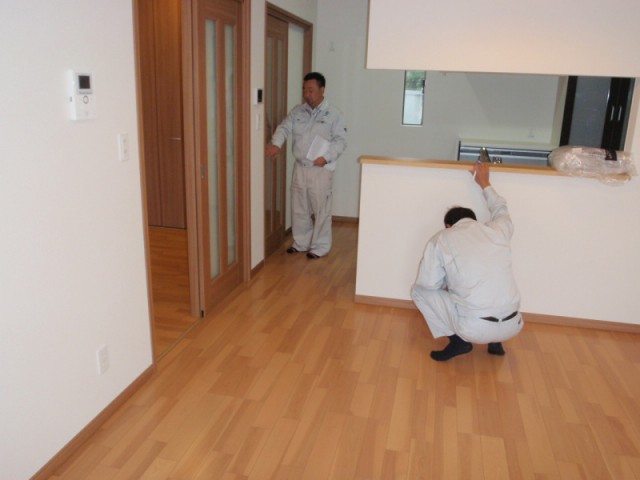 社内完成検査