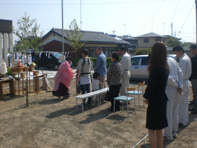 地鎮祭in足利市福居町
