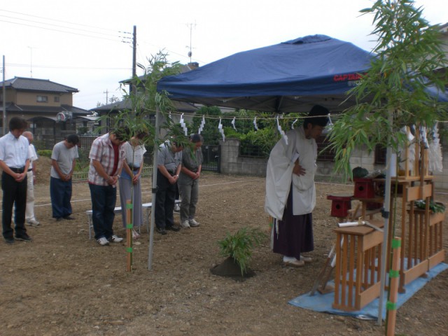 地鎮祭　in　邑楽