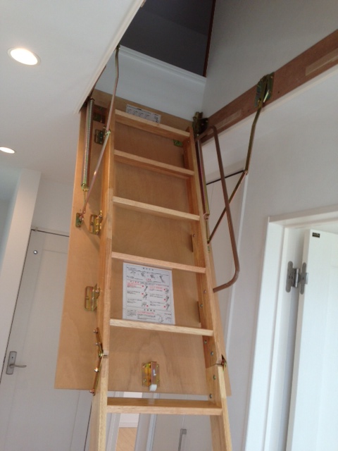 現場見学会　小屋裏