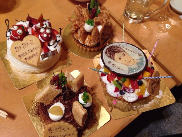 誕生日サプライズ
