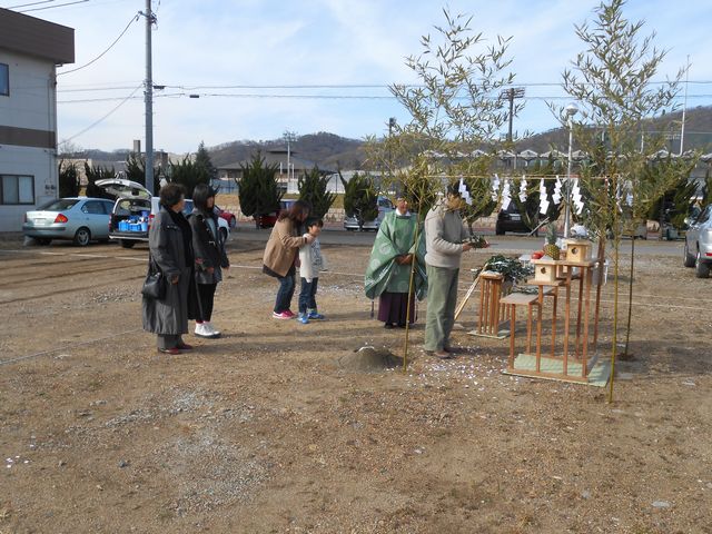 足利市　地鎮祭