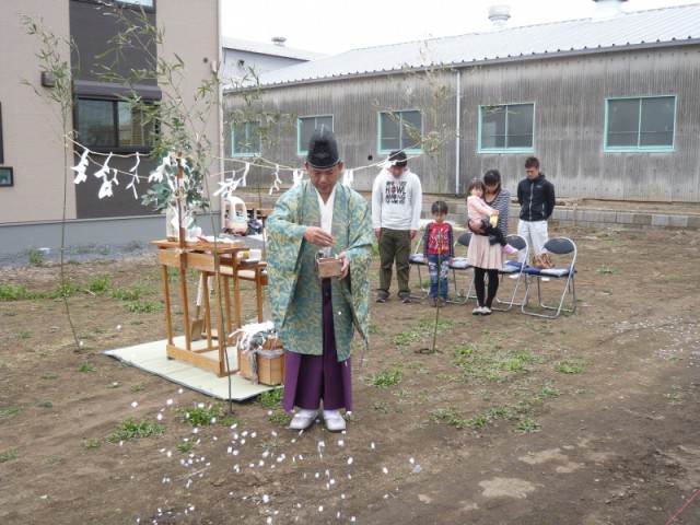 祝　地鎮祭！