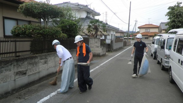 一斉清掃③