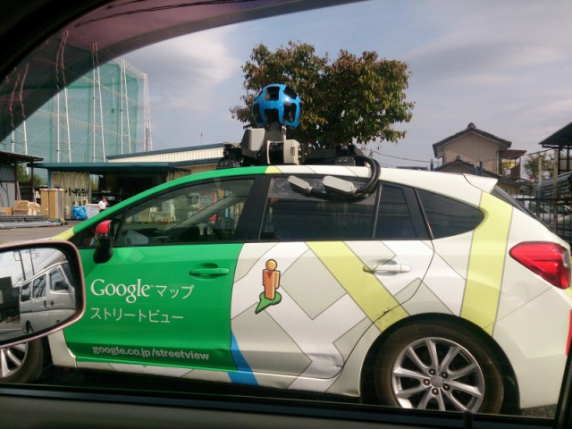 ストリートビュー撮影車 ☆