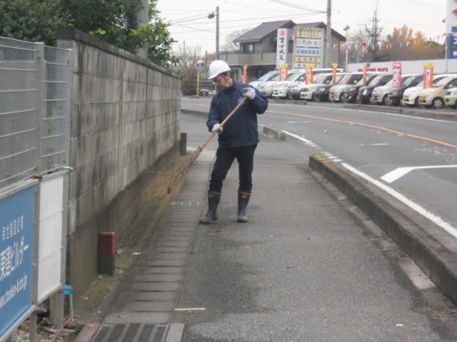一斉清掃④