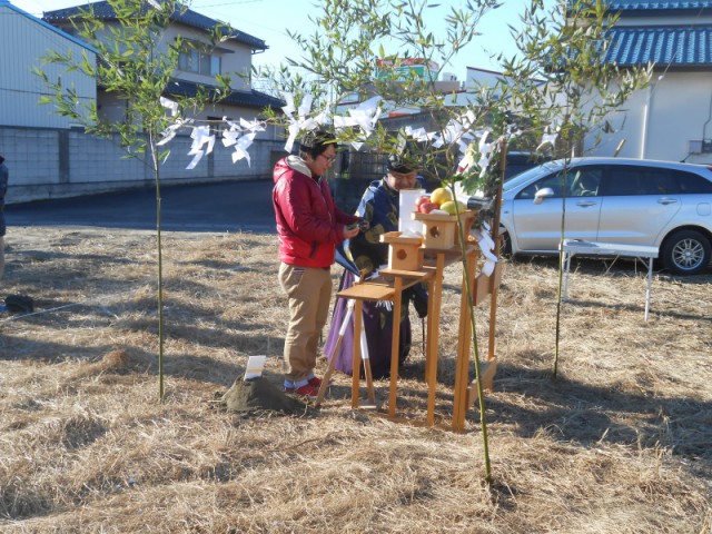 地鎮祭　足利市堀込