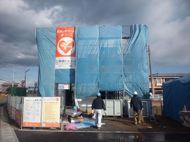 Ｎｅｗモデルハウス工事中