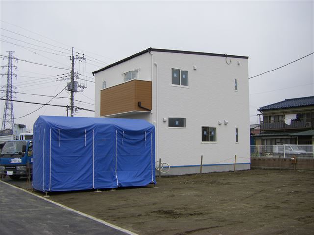 Ｎｅｗモデルハウス工事中
