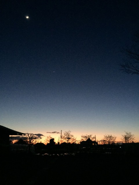 夕焼け☀