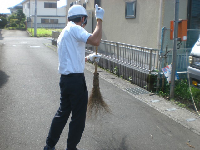 一斉清掃②