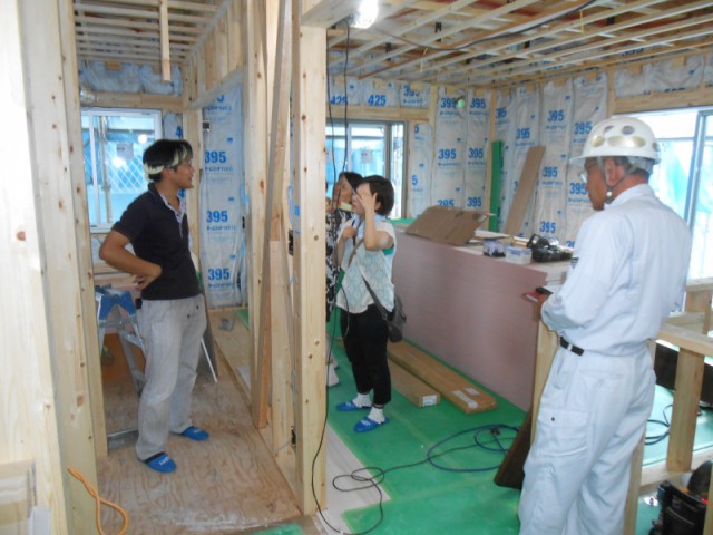 足利市　配線立合い