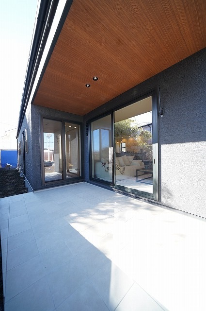 人気のテラスポーチ